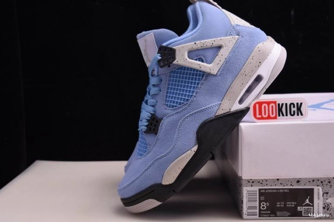 Reps TBkick JORDAN Blue 4 AIR University CT8527-400 0719